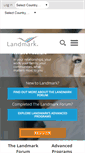 Mobile Screenshot of landmarkworldwide.com